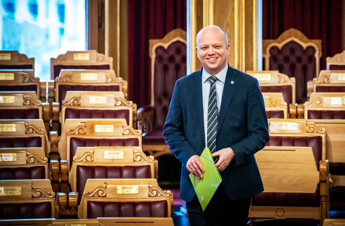 Finansminister Trygve Slagsvold Vedum (Sp). Foto: Ole Berg-Rusten / NTB