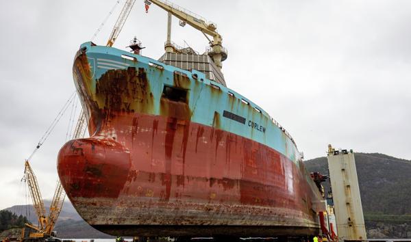 Flere aktører i bransjen snuser på muligheten for å bruke maritimt stål i landsbaserte bygg og anlegg. Foto: Worldcam/AF Gruppen