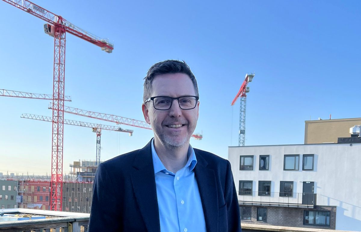 Knut Erik Manstad blir ny administrerende direktør for OBOS Nye Hjem. Foto: OBOS