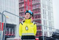 Marianne Gjertsen Ebbesen, konserndirektør for Boligutvikling Trehus i OBOS. Foto: Hampus Lundgren