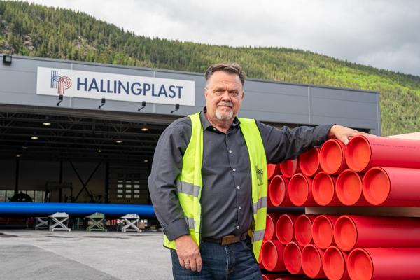 For å lede Hallingplast-satsningen i Danmark, er Peter Ziegler ansatt som salgssjef. Foto: Hallingplast