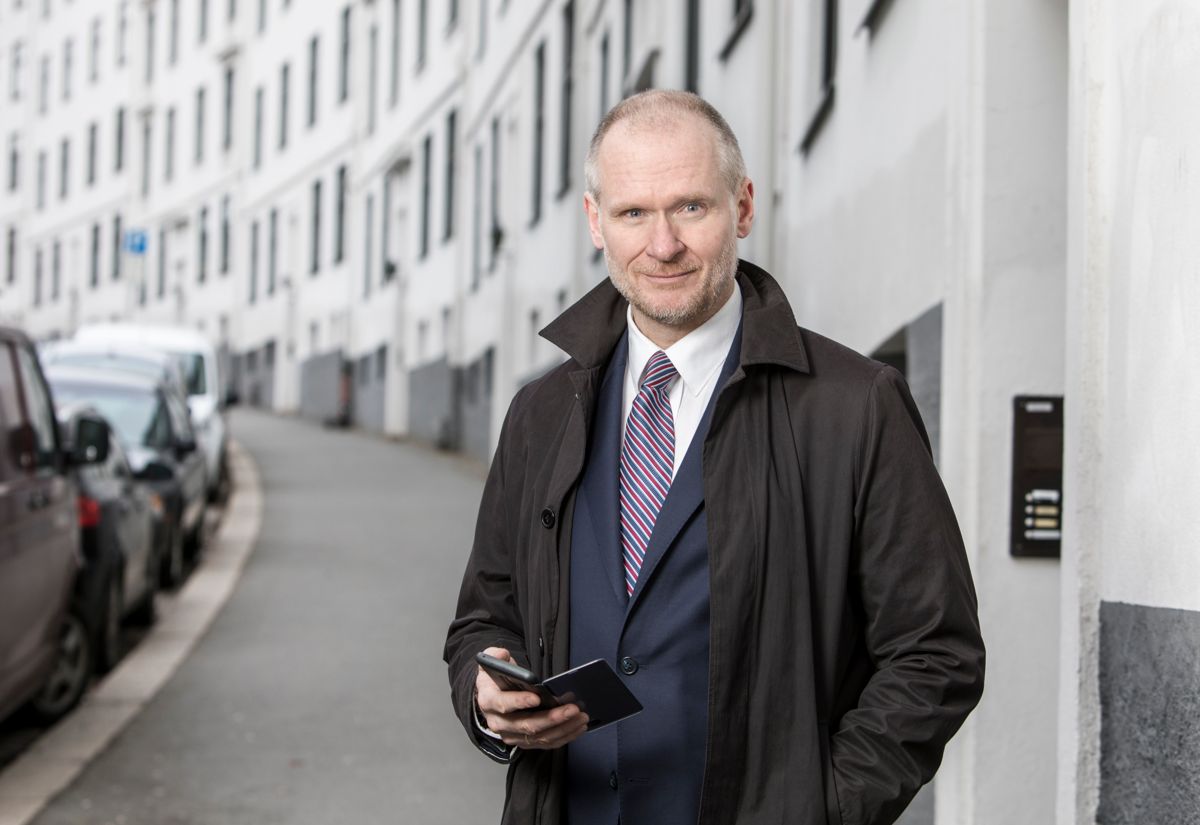 Administrerende direktør i Eiendom Norge, Henning Lauridsen. Foto: Ole Berg-Rusten / NTB scanpix