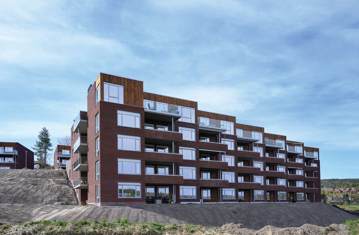 Kollen på Verket, Bærums Verk, mai 2020. Foto: Trond Joelson, Byggeindustrien