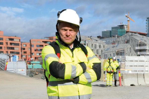 Lars Mamen i Fair Play Bygg - Oslo og Omegn. Arkivfoto: Stefan Offergaard
