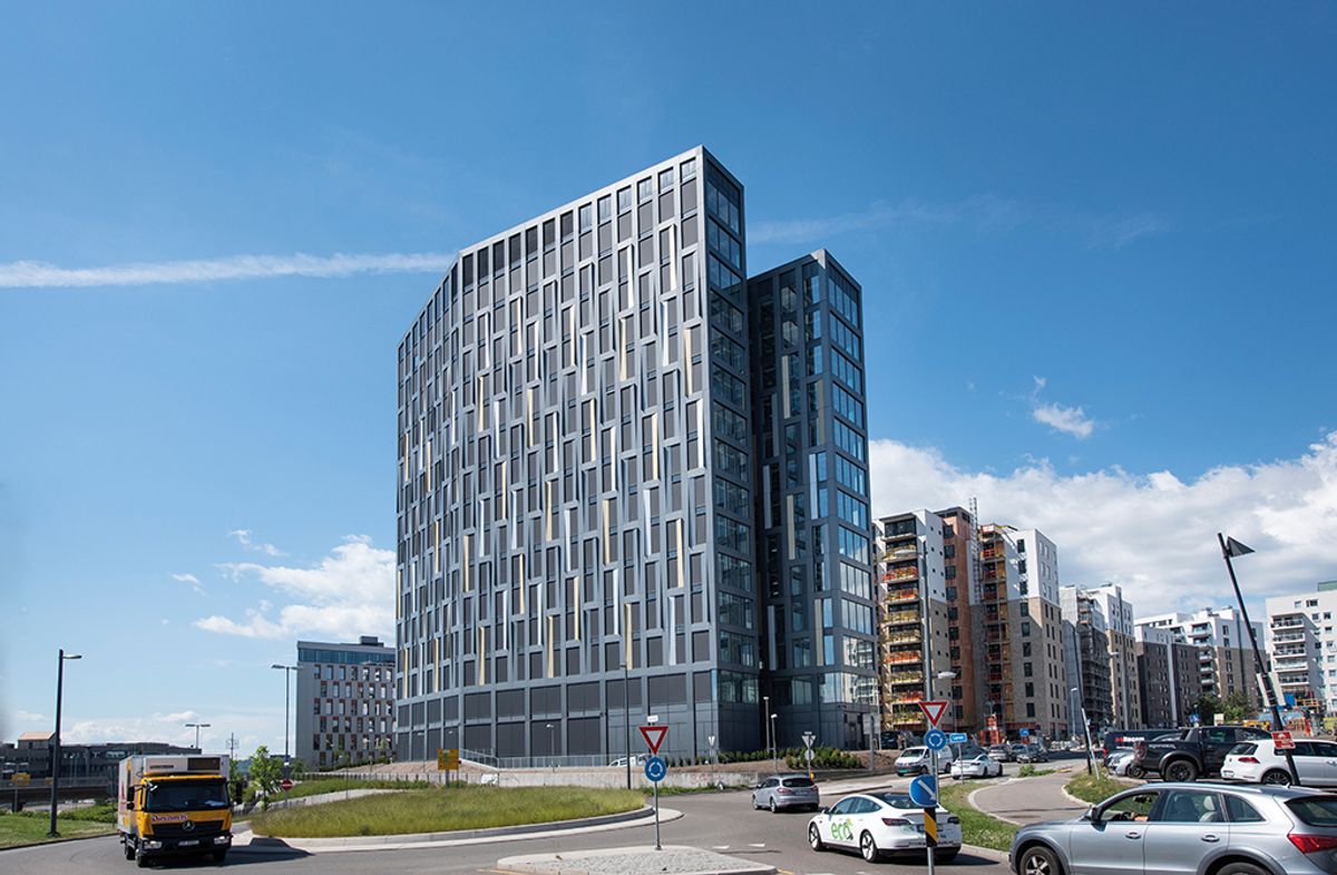 R8 Property kjøper kontorbygget Parallell på Økern i Oslo fra Skanska. Foto: Trond Joelson