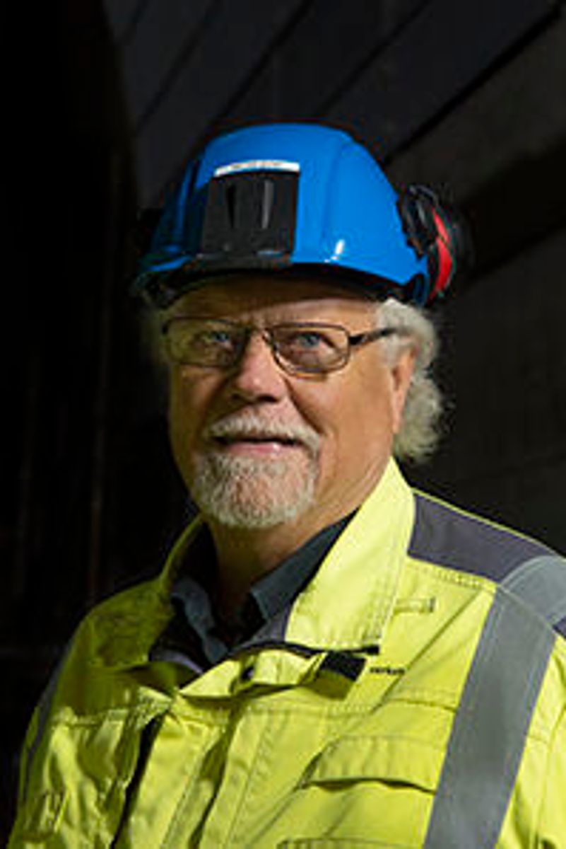 Knut Edmund Knutsen, prosjektsjef i Jernbaneverket. Foto: Anne Mette Storvik, Jernbaneverket