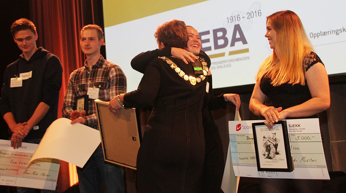 Årets Lærling ble kåret på konferansen, og prisen gikk i år til Helene Mjånes Berge, Veidekke Entreprenør Distrikt Bergen.