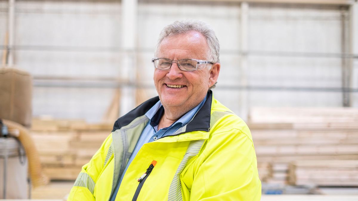 Konsernsjef Morten Kristiansen i Moelven Industrier ASA.