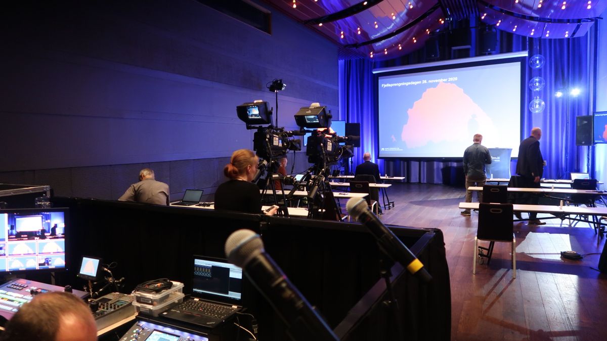 Årets utgave av Fjellsprengningsdagen er digital. Deler av programmet blir gjennomført på Royal Garden hotell i Trondheim. Foto: NFF.