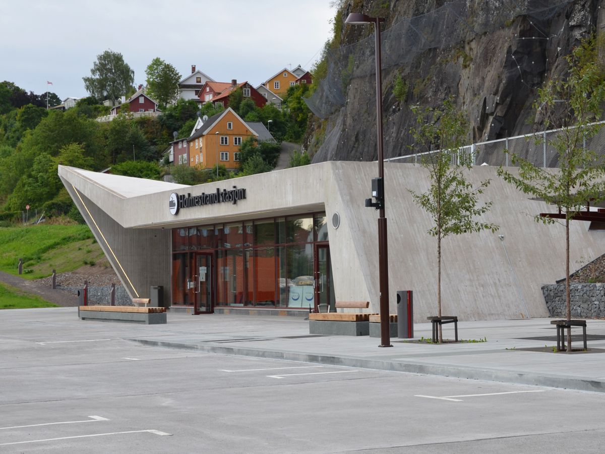 Holmestrand stasjon. Foto: Jan Eldegard Hjelle
