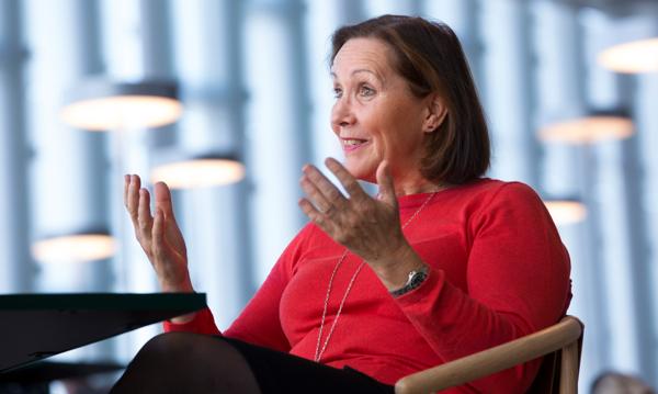 Konsernsjef Grethe Bergly er godt fornøyd med resultatet for 1. kvartal 2021. Foto Sverre Christian Jarild