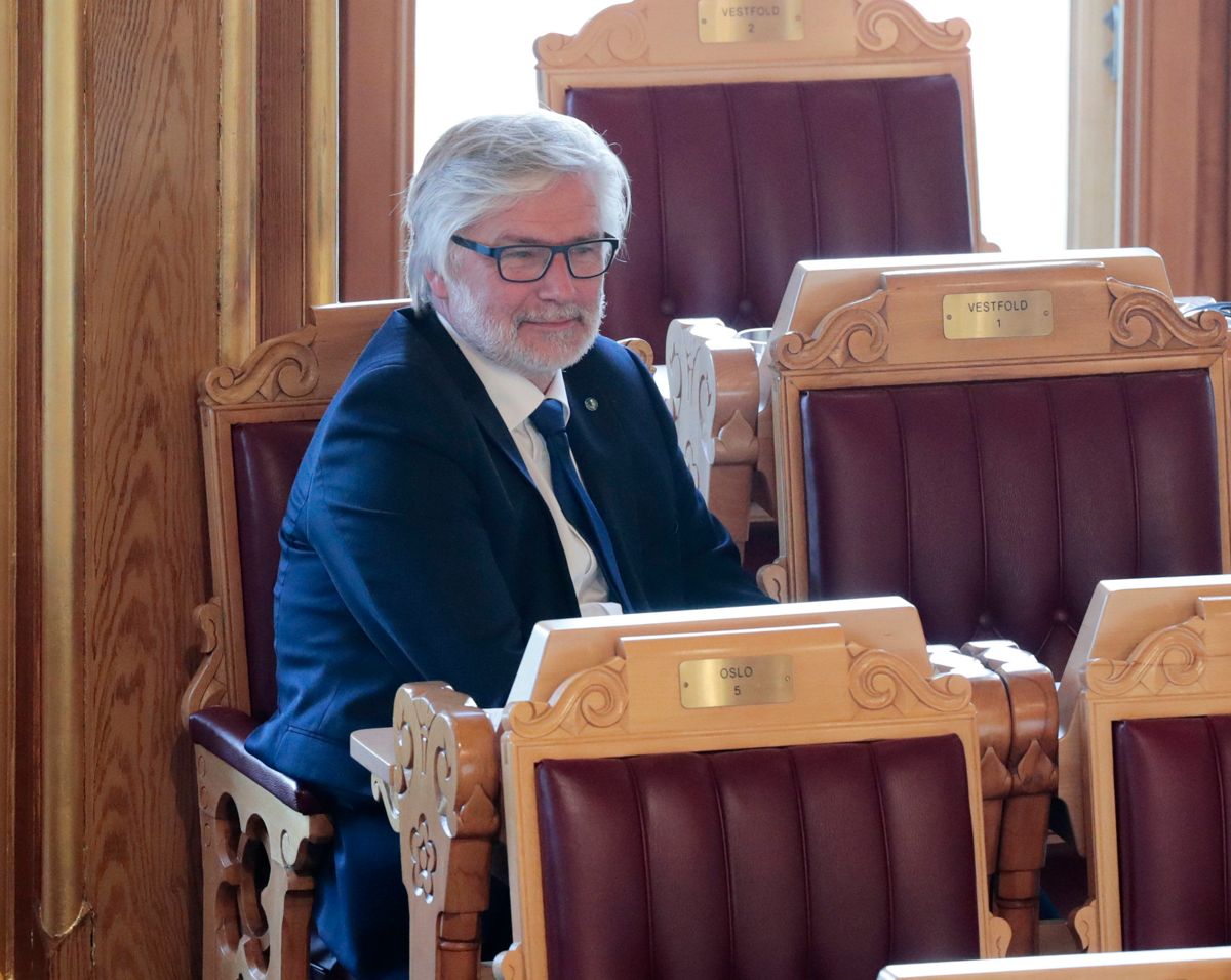 Jon Gunnes (V) mener kinesiske aktører i Norge utgjør en sikkerhetspolitisk risiko. Foto: Lise Åserud / NTB scanpix