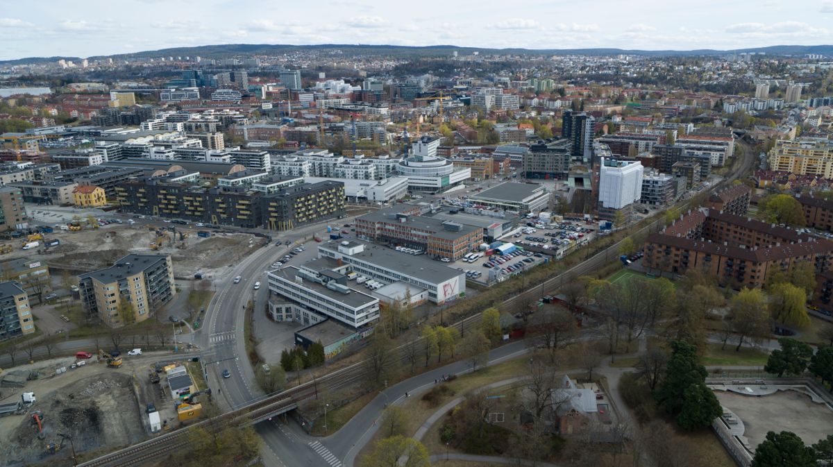 Her kommer NRKs nye hovedkontor. Foto: NRK