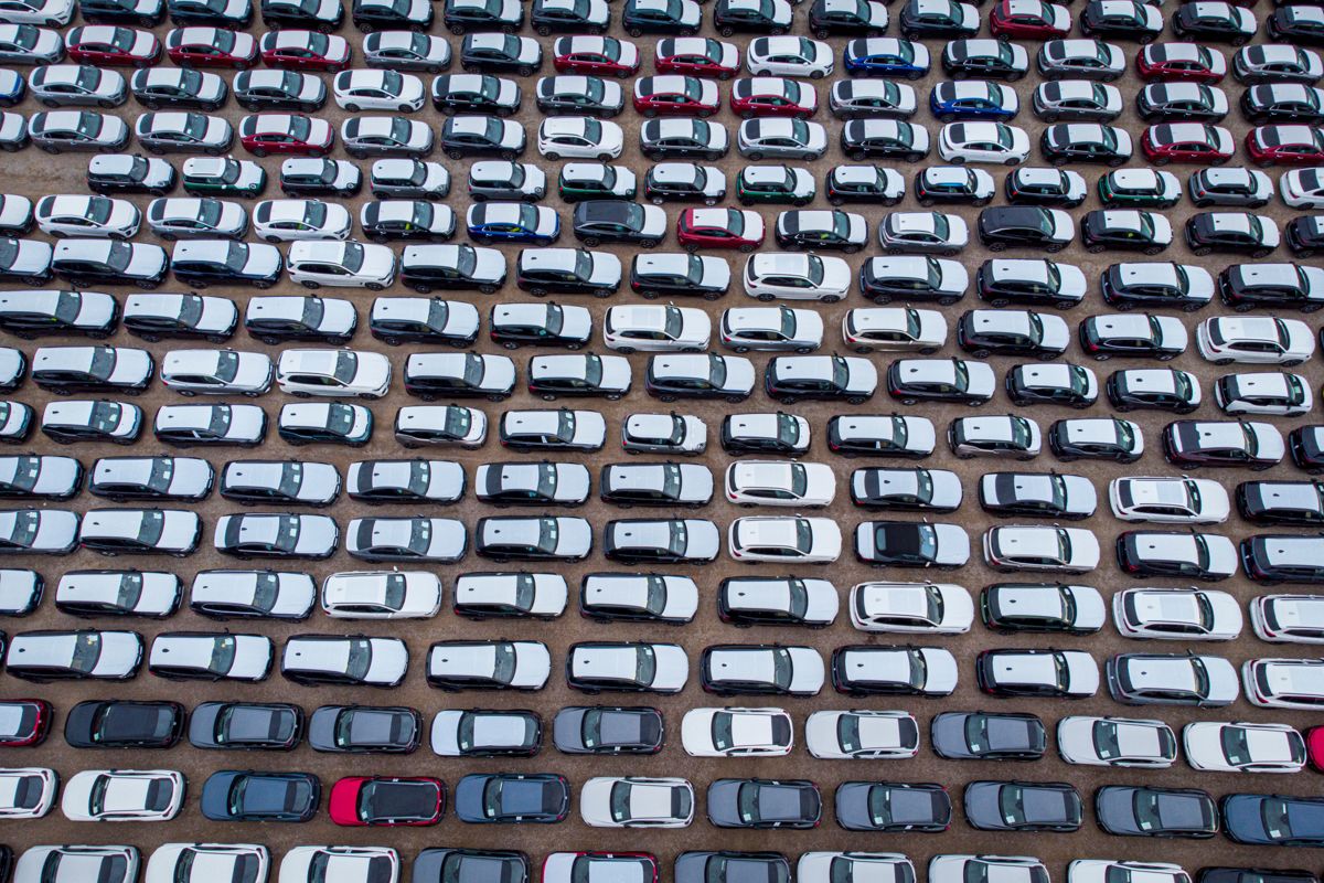 Bilimporten økte med 290 prosent i april i år, sammenlignet med april i fjor. Foto: Heiko Junge / NTB