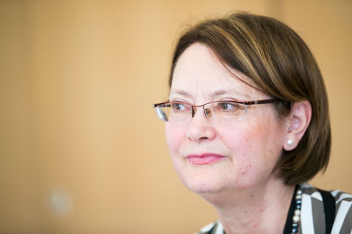 Bente Angell-Hansen er president i EØS-tilsynet Esa. Foto: Heiko Junge / NTB