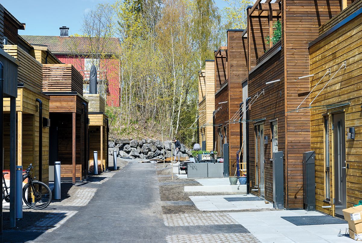 Haslum Elvepark i Bærum, 8.5.2021.
Foto: Trond Joelson, Byggeindustrien