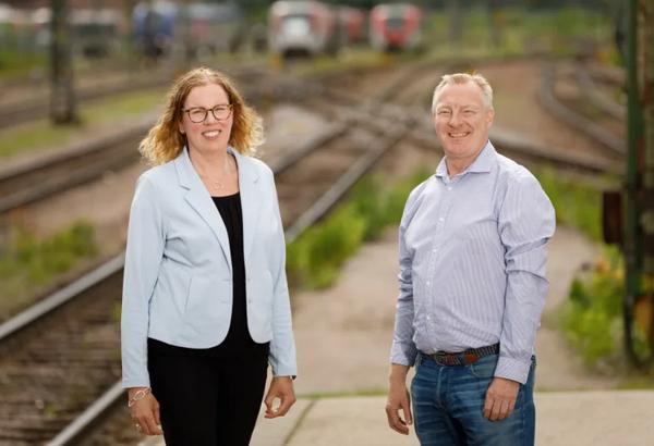 Veronica Lindgren og Tony Strandberg. Foto: Sten Jansin