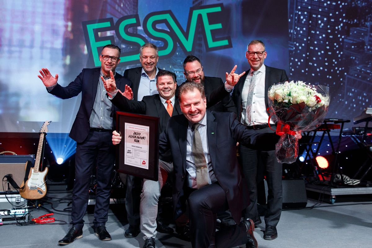 ESSVE ble kåret til årets leverandør i 2017.