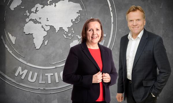 Grethe Bergly og Arne Jorde. Foto: Multiconsult