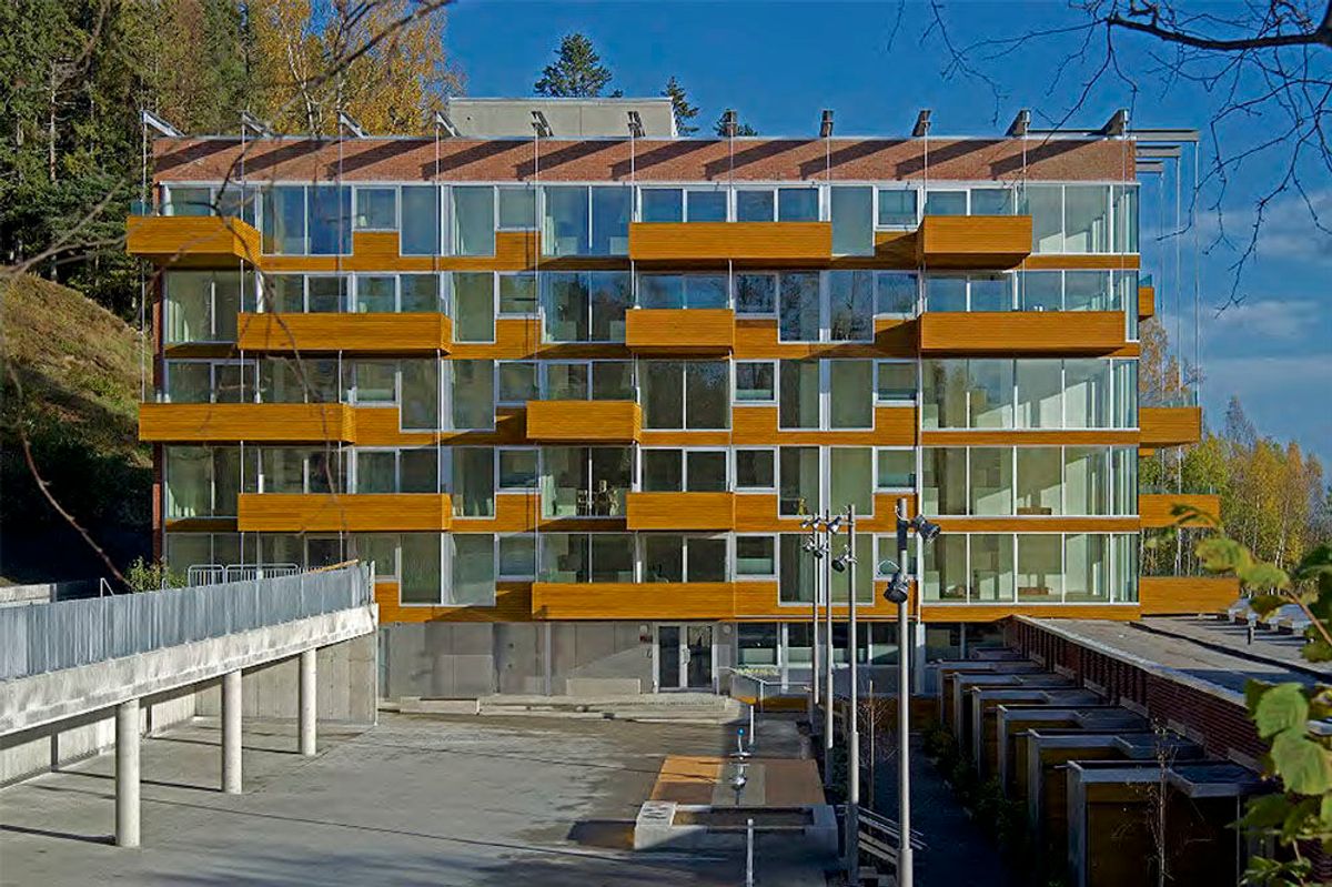 Sykepleierskolen. Foto: Jarmund/Vigsnæs Arkitekter