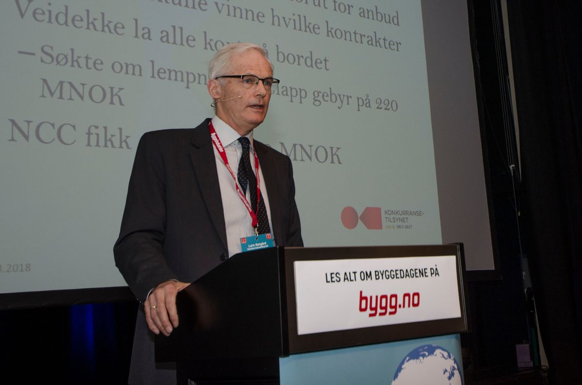 Konkurransedirektør Lars Sørgard.