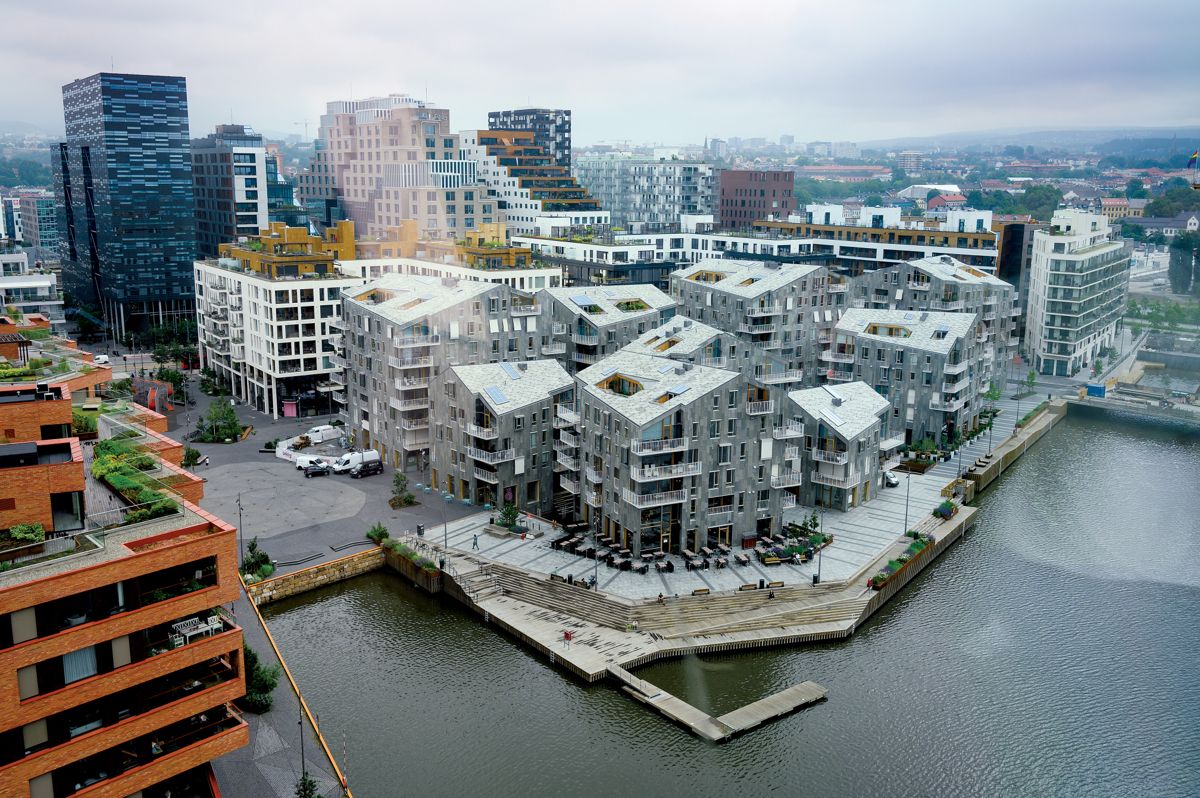 Vannkunsten i Bjørvika. Foto: Trond Joelson, Byggeindustrien