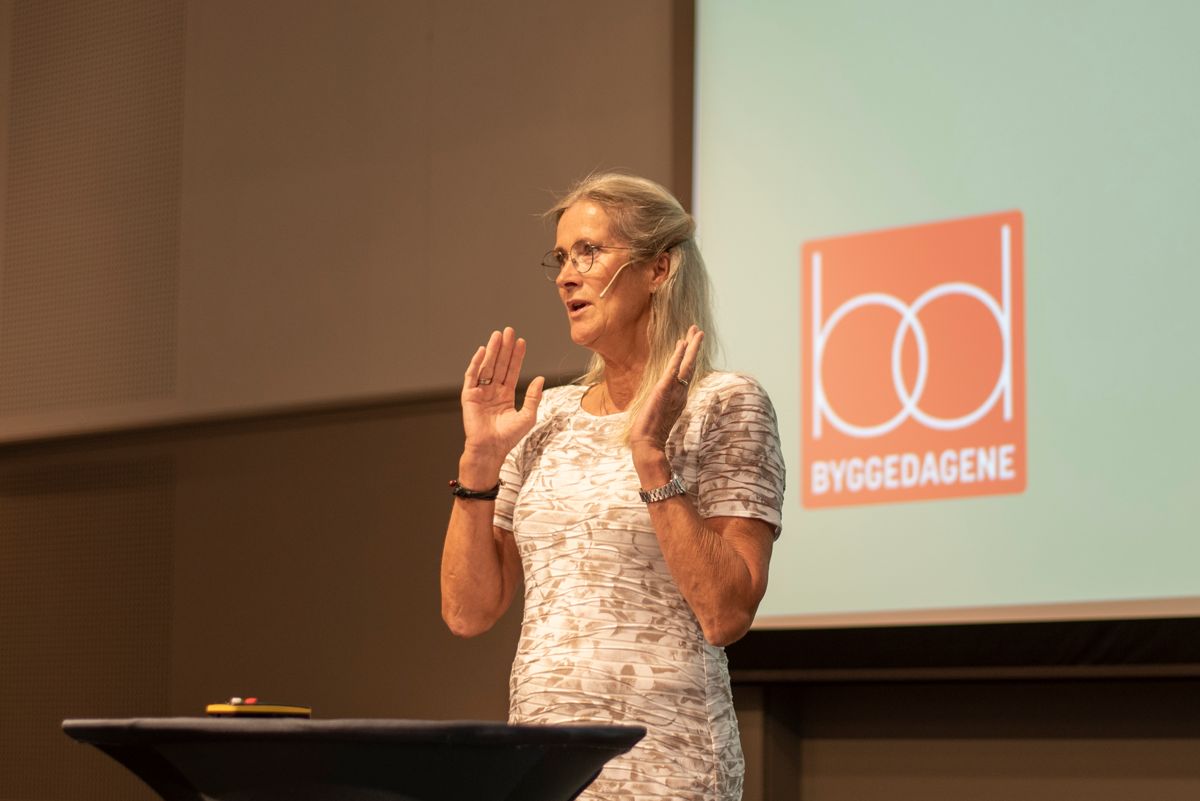 Administrerende direktør Kari Sandberg i EBA. Foto: Sindre Sverdrup Strand
