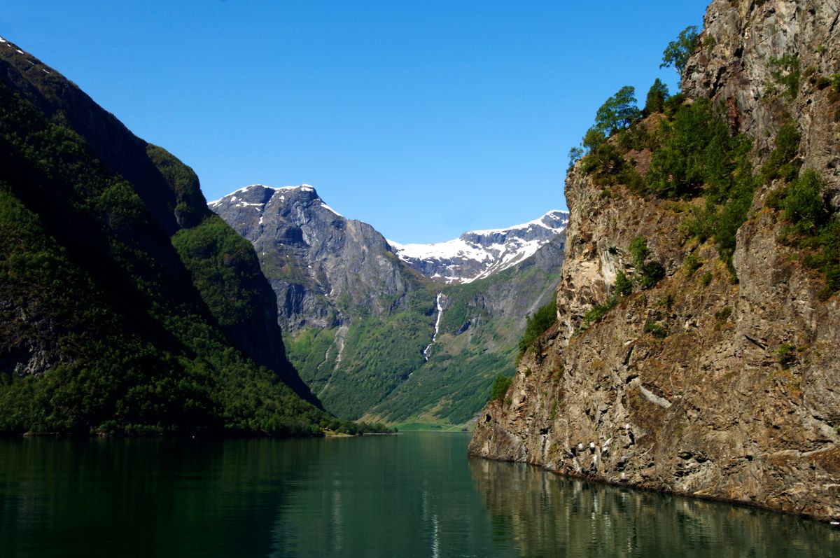 Nærøyfjorden ble oppført på Unescos verdensarvliste i 2005. Arkivfoto: Marit Hommedal / NTB