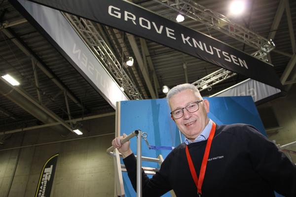Salgssjef Erik Hauge i Grove Knutsen, kan fortelle om godt med besøk under Bygg Reis Deg, og om nok en salgsrekord i 2021.