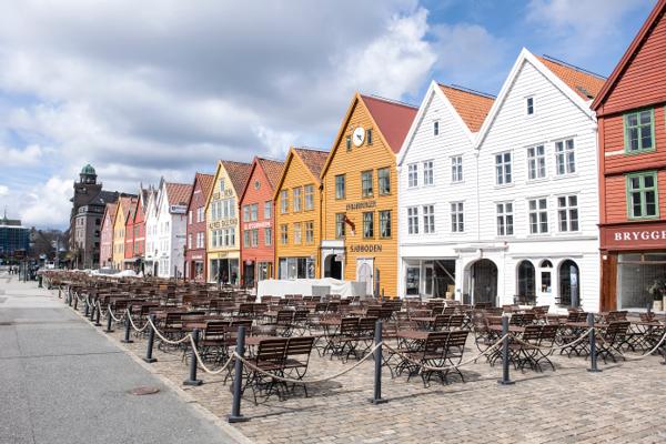 Bryggen i Bergen. Foto: Marit Hommedal / NTB