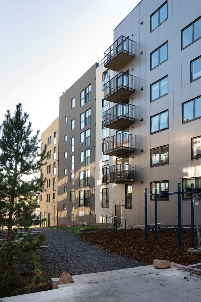 Kikut boligsameie på Frysja i Oslo, 26.10.2021.
Foto: Trond Joelson, Byggeindustrien