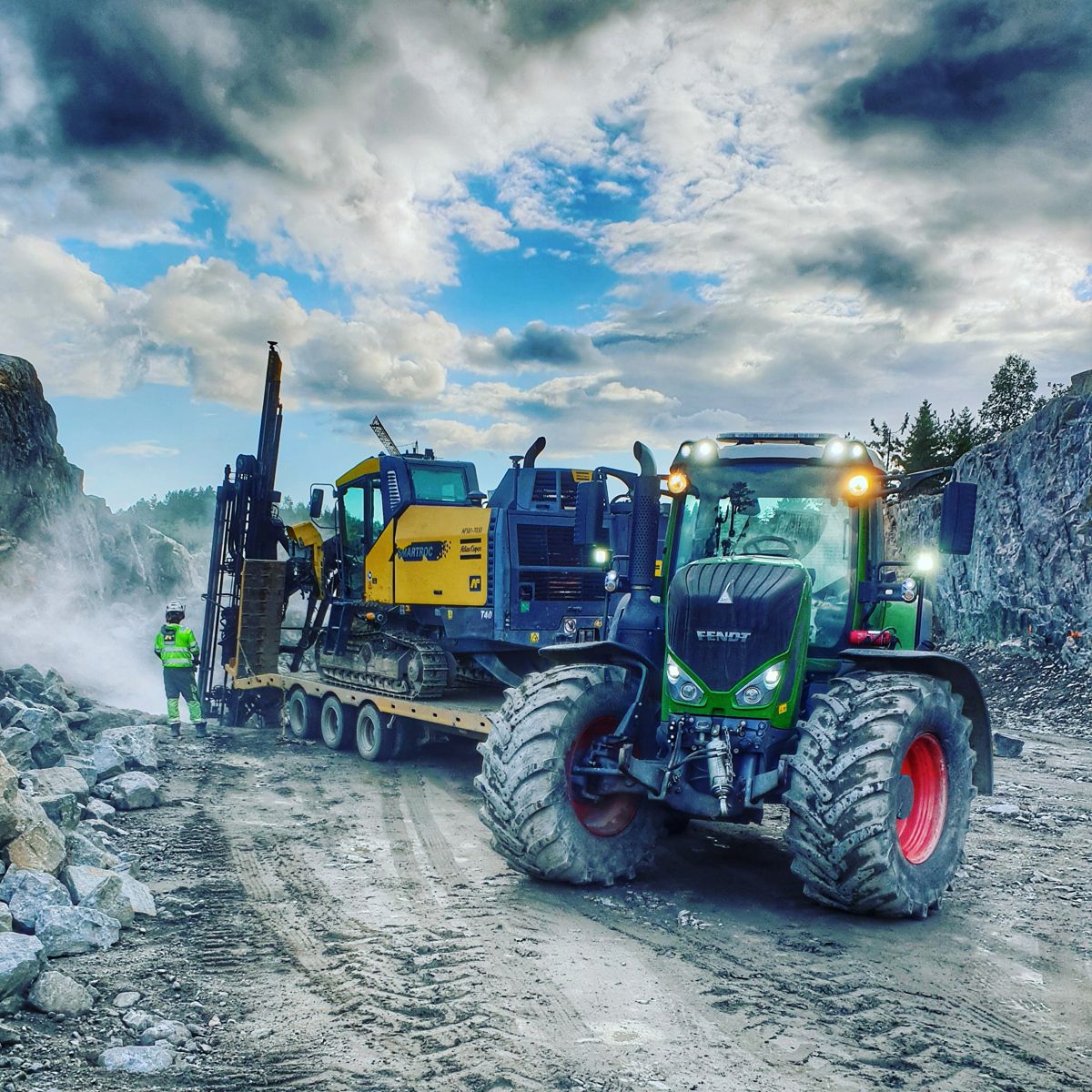 Fra E18 Tvedestrand-Arendal. Foto: Øystein Vaagaasarøygard