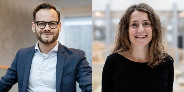 Sigurd Løvfall og Elisabeth Baird får nye roller i Sweco. Foto: Nicki Twang, Pixel & Co