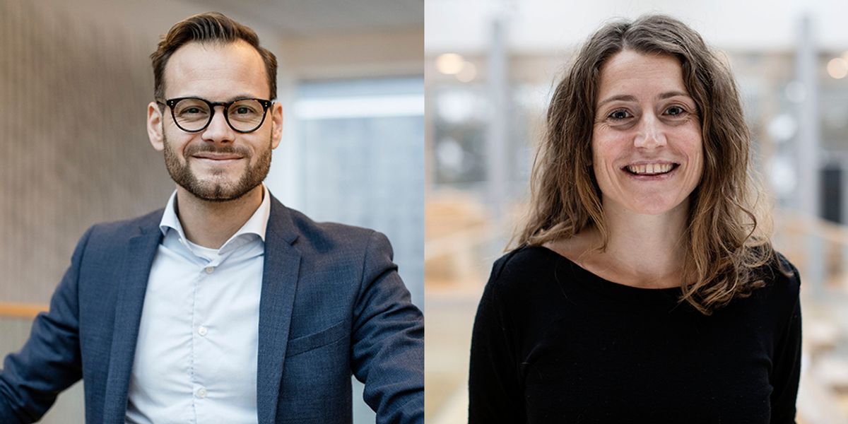 Sigurd Løvfall og Elisabeth Baird får nye roller i Sweco. Foto: Nicki Twang, Pixel & Co