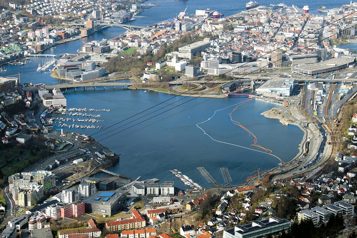 JM mener reguleringstakten for boliger i Bergen er stadig synkende, og at det tar for lang tid å regulere. Foto: Marit Hommedal / NTB