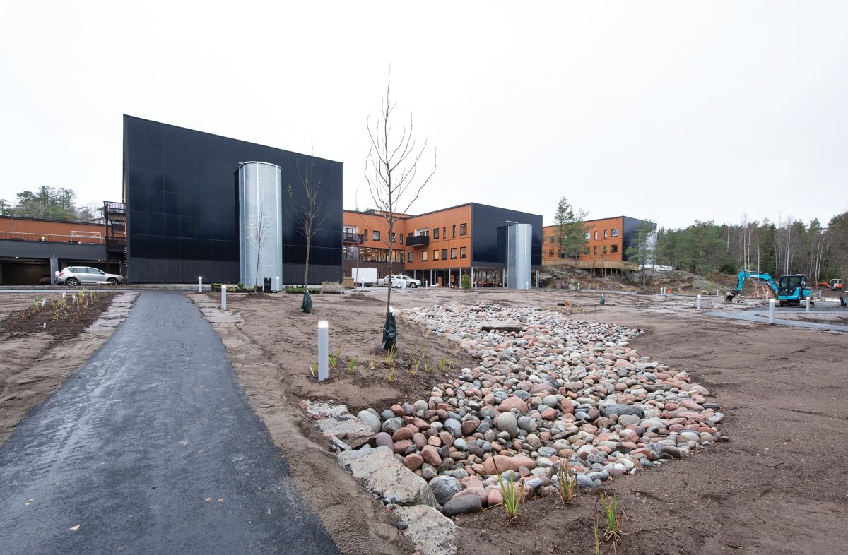 Hurum bo- og omsorgssenter i Filtvedt, 17.11.2021.
Foto: Trond Joelson, Byggeindustrien