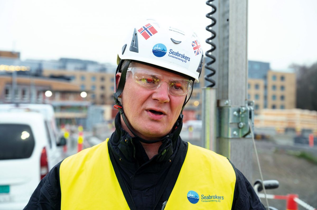 Tidligere samferdselsminister Ketil Solvik-Olsen er i dag daglig leder for Seabrokers Fundamentering. Foto: Trond Joelson
