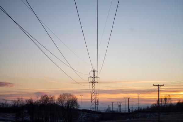 Norge får de høyeste strømprisen torsdag blant landene som er med i Nord Pools oversikt. Illustrasjonsfoto: Marius Helge Larsen / NTB