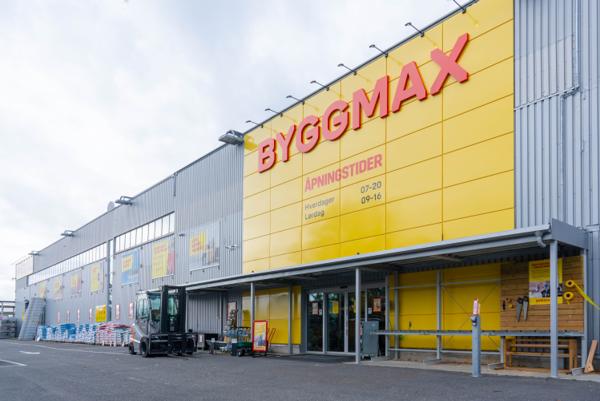 Byggmax har nå åpnet nytt varehus på Evje. Foto: Byggmax