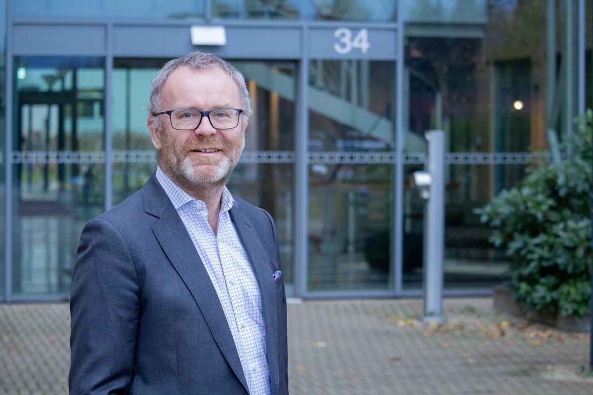 Knut Gaaserud, administrerende direktør i Caverion. Foto: Caverion