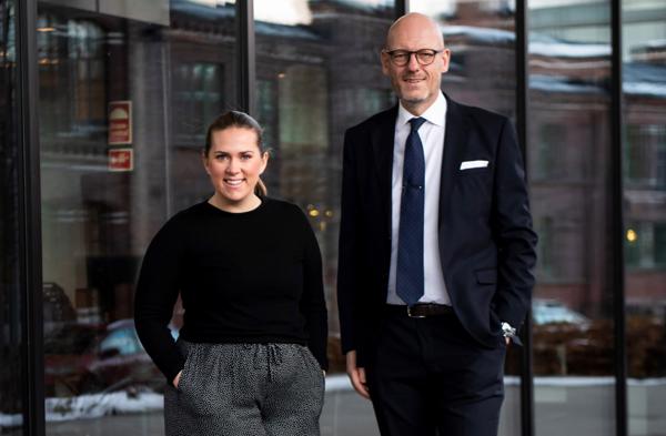 Dag Helge Setekleiv og Camilla Berg-Pedersen går til Citycon. Foto: Katrine Lunke