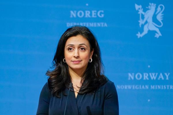 Arbeids- og inkluderingsminister Hadia Tajik. Foto: Torstein Bøe / NTB