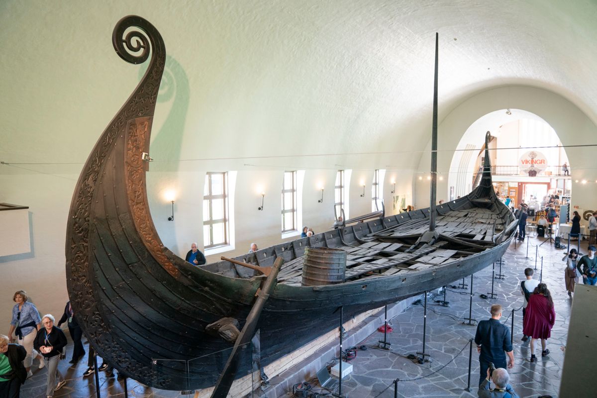 Det nye vikingtidsmuseet, som blant annet skal huse vikingskipene, blir forsinket. Foto: Håkon Mosvold Larsen / NTB