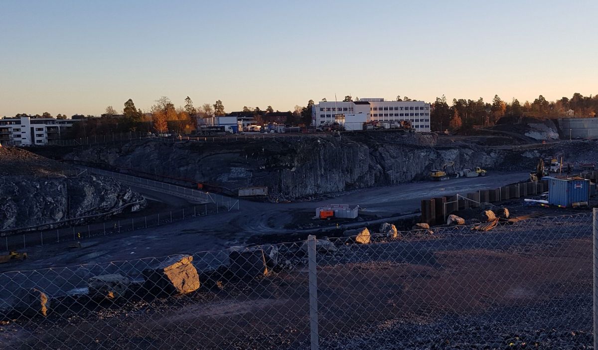 Ifølge Oslo kommunes klimastrategi skal alt bygge- og anleggsarbeid på oppdrag fra kommunen være utslippsfritt i 2025. Foto: SINTEF