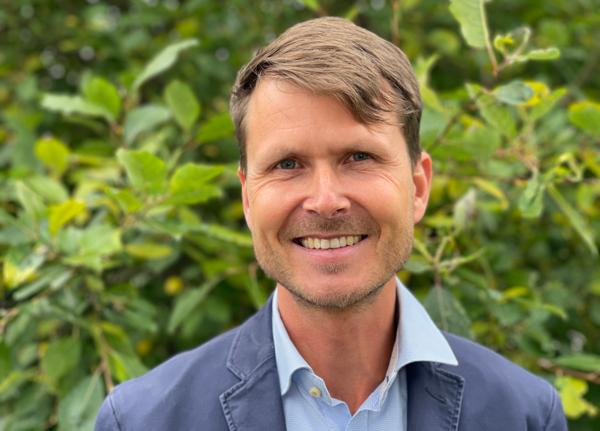 Direktør for boligutvikling og bærekraft i Mestergruppen, Lars-Fredrik Forberg. Foto: Fortellfortell