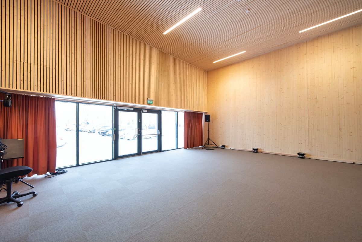 Rakkestad kulturskole, 2.2.2022. 
Foto: Trond Joelson, Byggeindustrien