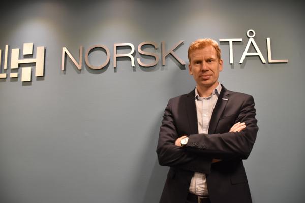 Administrerende direktør Helge Runer i Norsk Stål. Foto: Stefan Offergaard