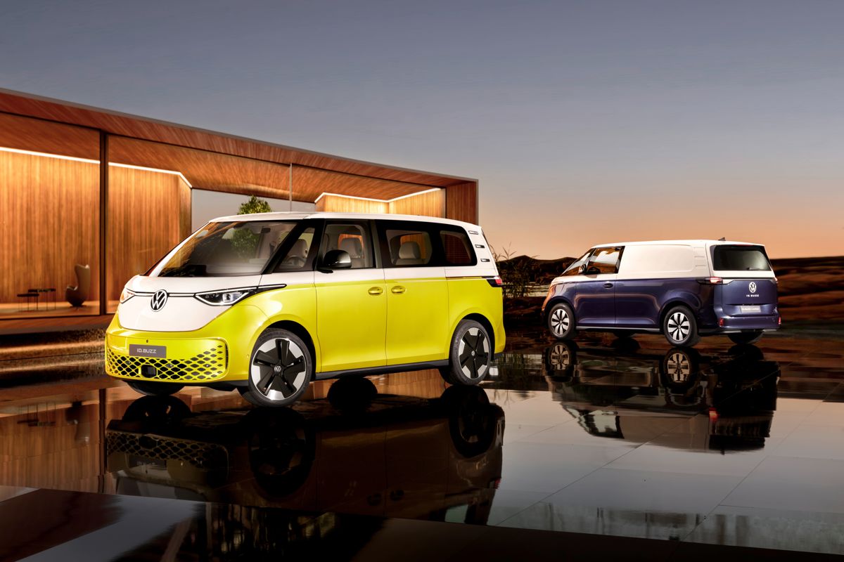 ID. Buzz og ID. Buzz Cargo. Foto: Volkswagen