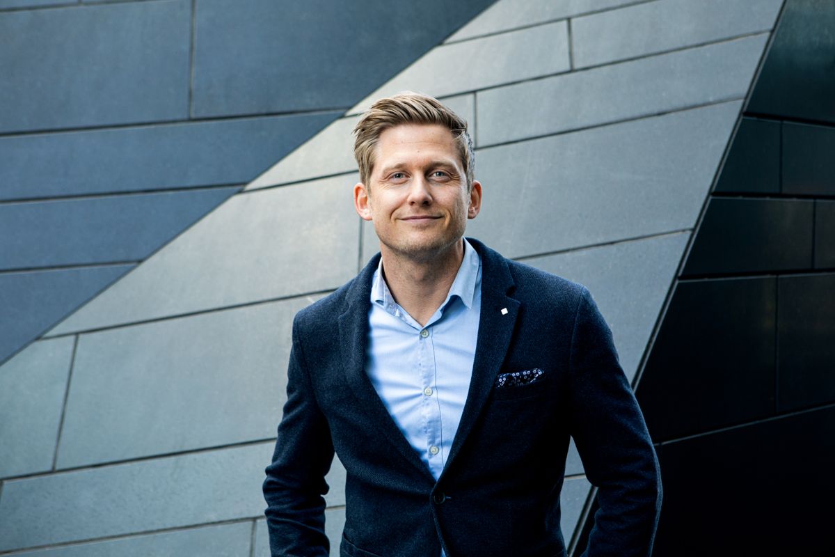 Niclas Berlin Nilssen er ny direktør for Gottlieb Paludan Architects i Norge. Foto: AFRY