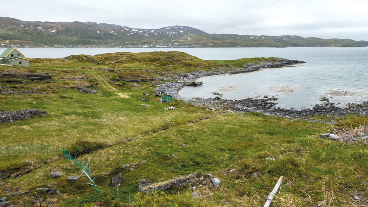 sørøya. Sjømatselskapet Cermaq planlegger å bygge et smoltanlegg på Sørøya i Finmark. Foto: Cermaq